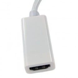 kenable 007684 video cable adapter 0.15 m Mini DisplayPort HDMI Type A (Standard) White