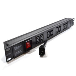 kenable 007758 power distribution unit (PDU) 8 AC outlet(s) Black