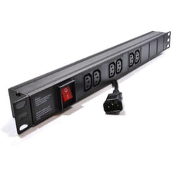 kenable 007759 power distribution unit (PDU) 6 AC outlet(s) Black