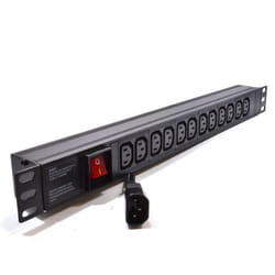 kenable 007760 power distribution unit (PDU) 12 AC outlet(s) Black