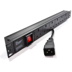 kenable 007764 power distribution unit (PDU) 6 AC outlet(s) Black