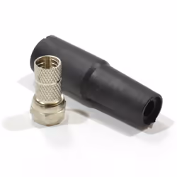 kenable F Type Twist On Plug End for Satellite Coax Cable & Weatherproof Boot