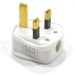kenable 007796 electrical power plug Type G White