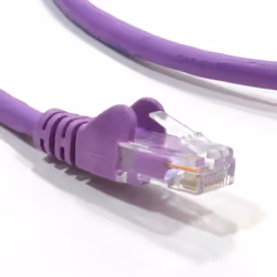 kenable C6 CAT6 CCA UTP RJ45 Ethernet LSZH Networking Cable Purple  2m