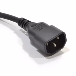 kenable 007834 power cable Black 2 m C14 coupler C15 coupler