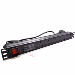 kenable 007845 power distribution unit (PDU) 6 AC outlet(s) 1U Black