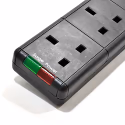kenable 007863 surge protector Black 6 AC outlet(s) 250 V 5 m