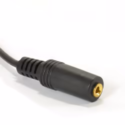 kenable 2.5mm Stereo Jack Plug to 2.5mm Jack Socket Extension Cable 0.5m 50cm