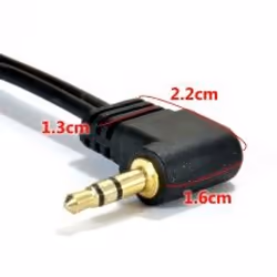 kenable 007914, RCA, Male, 3.5mm, Male, 0.5 m, Black, Red, White
