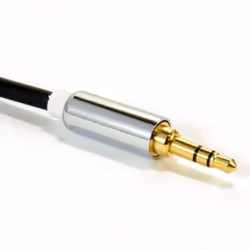 kenable 007945 audio cable 2 m 3.5mm 2 x RCA Black, Gold, Silver