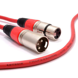 kenable 007964 audio cable 3 m XLR (3-pin) Red