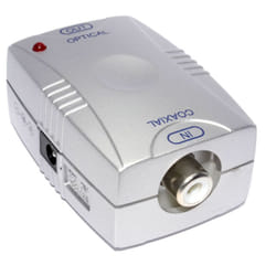 kenable Digital Audio Coax SPDIF Phono RCA to Optical TOS Converter Adapter UK Power