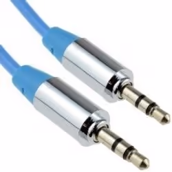 kenable 008043, 3.5mm, Male, 3.5mm, Male, 1 m, Blue