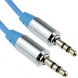 kenable 008043 audio cable 1 m 3.5mm Blue