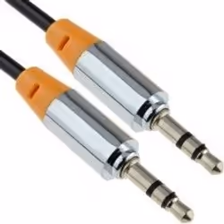 kenable 008047, 3.5mm, Male, 3.5mm, Male, 1 m, Orange