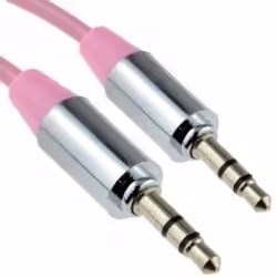 kenable 008052, 3.5mm, Male, 3.5mm, Male, 2 m, Pink