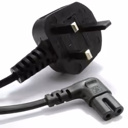 kenable 008091, 0.5 m, Power plug type G, C7 coupler, 240 V, 3 A