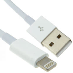 USB Sync Charging Cable Lead for iPhone 7 8 9 X Lightning 8 pin  0.15m