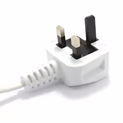 kenable 008095 power cable Red, White 0.5 m Power plug type G C7 coupler