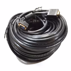 kenable 15 Pin SVGA Cable Male to Male PC to Monitor Lead 40m Black