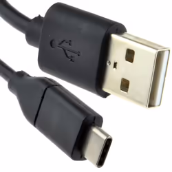 kenable 008136, 1 m, USB A, USB C, USB 2.0, 0.48 Gbit/s, Black