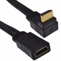 kenable 008184, 0.2 m, HDMI Type A (Standard), HDMI Type A (Standard), Black