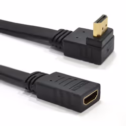 kenable 008185, 0.2 m, HDMI Type A (Standard), HDMI Type A (Standard), Black