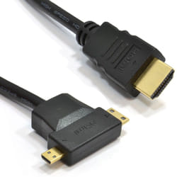kenable 008220 HDMI cable 2 m HDMI Type A (Standard) Black
