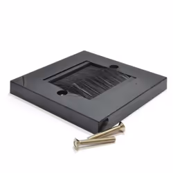 kenable 008395 wall plate/switch cover Black