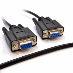 kenable 008438 serial cable Black 2 m DB9