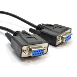 kenable 008440 serial cable Black 3 m DB9