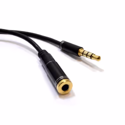 kenable 008445 audio cable 1 m 3.5mm Black