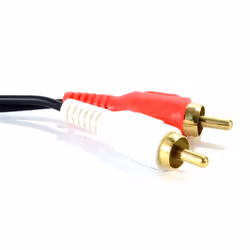 kenable 008478 audio cable 3 m 3.5mm 2 x RCA Black