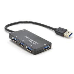 USB 3.0 SuperSpeed 4 Port USB Hub up to 4 Devices to 1 USB Port 5GBPS
