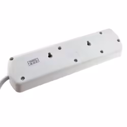 kenable 008549 power extension 2 m 3 AC outlet(s) Indoor White