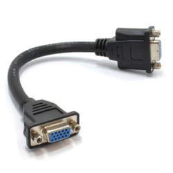 kenable 008550 VGA cable 0.14 m VGA (D-Sub) Black