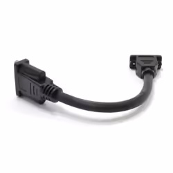 kenable 008550 VGA cable 0.14 m VGA (D-Sub) Black