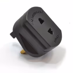 kenable 008561, Type G (UK), 230 V, 50 Hz, 1 A, Black, 100 g