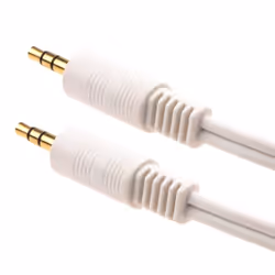 kenable 008564 audio cable 20 m 3.5mm White