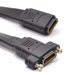 kenable 008570, 0.16 m, HDMI Type A (Standard), HDMI Type A (Standard), Black