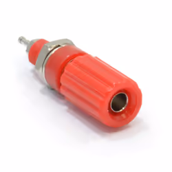 kenable Panel Mount Banana Plug Speaker Audio Solder Terminal Post Red 4mm
