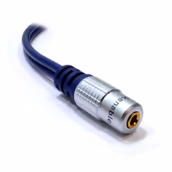 kenable 008588 audio cable 3 m 2 x RCA 3.5mm Navy