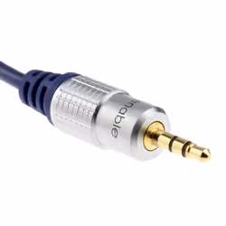 kenable 008621 audio cable 1.8 m 3.5mm 2.5mm Navy
