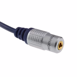 kenable 008621 audio cable 1.8 m 3.5mm 2.5mm Navy