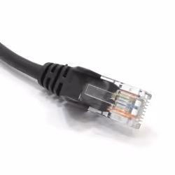 kenable Black Network Ethernet RJ45 Cat5E CCA UTP PATCH 26AWG Cable Lead 30m
