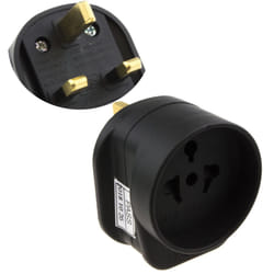 kenable Tourist Travel Converter European USA and Australian to 13A UK Adapter