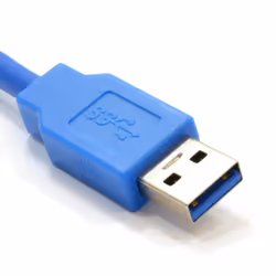 kenable USB 3.0 SuperSpeed Cable Type Plug A to Type B Plug BLUE 3m
