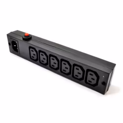 kenable 008670 power distribution unit (PDU) 6 AC outlet(s) Black