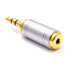 kenable 008680, 3.5 mm, 2.5 mm, Gold, Silver