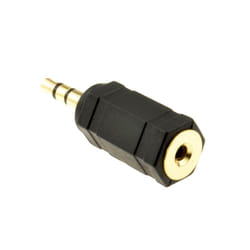 kenable 008705 cable gender changer 3.5 mm 2.5 mm Black